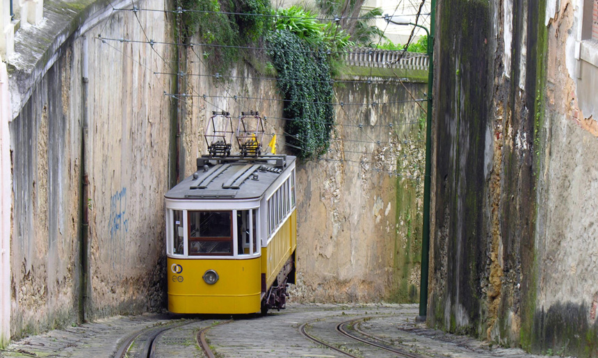 Lisabon elevador do Lavra